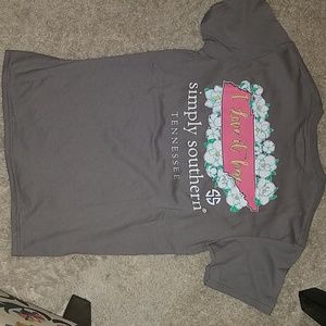 Simply Southern "I love it here" Tennessee tshirt